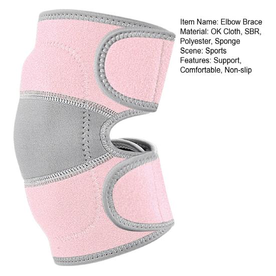 Elbow Brace for Men Women Arthritis Elbow Compression Support Sleeve Adjustable Tennis Elbow Brace for Tendonitis Pain Relief