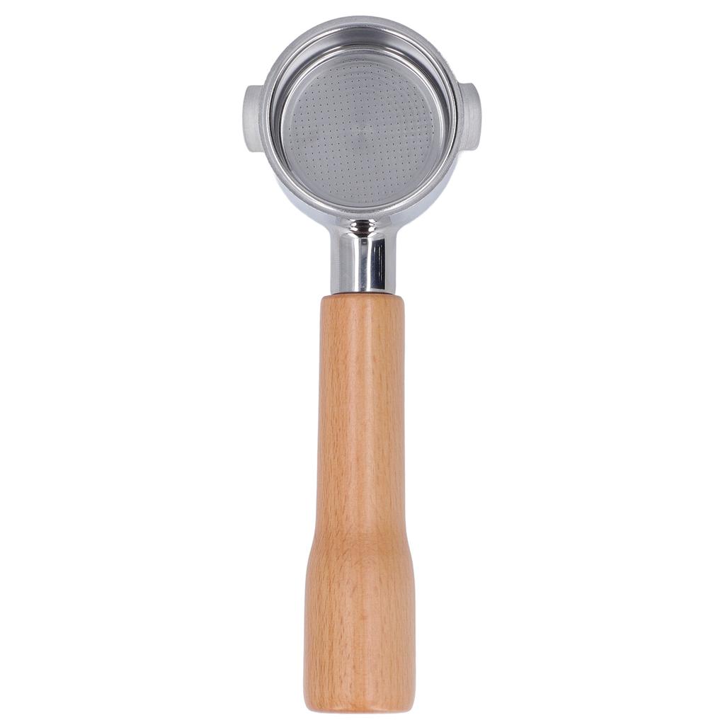 Portafilter 51mm 2 Orelhas Sem Fundo Cabo de Café Aço Inoxidável para Delonghi ECO310 Tipo F