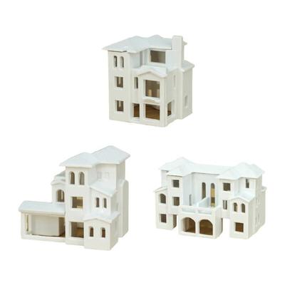 N Spur 1:500 Villen Outland Modell Modernes Haus Sandtisch Szene Bau Modell Garten Mikrolandschaft Ornament Dekorationen
