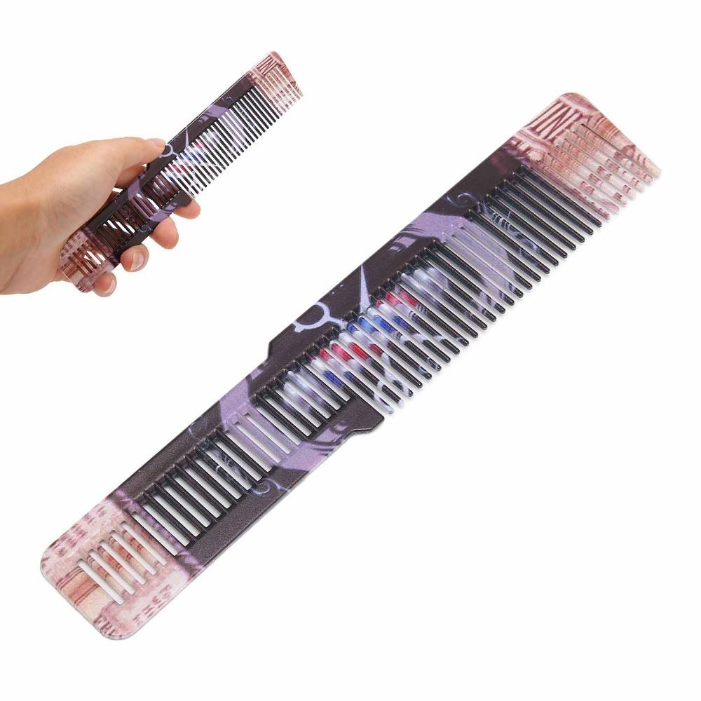 Anti-Static Hair Cutting Comb ABS Material Barber Comb Salon Use Hair Detangling Comb  Home Use