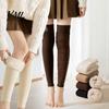Warmth Gear for Autumn And Winter Leg Warmers Women, Over The Knee Thigh High Socks, Solid Color Boot Socks Soft Thermal Sleeves, Thickened