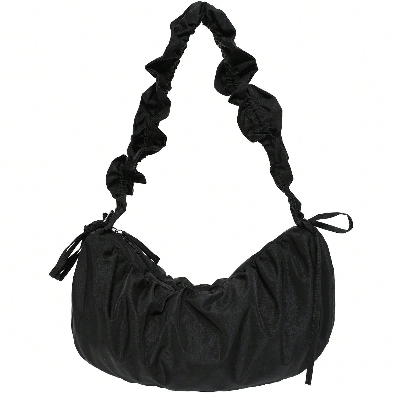 Sac Messager Pliable Nuage Sac Cabas Grande Capacité pour Femmes black multicolore