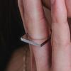 Liersi Meno Forte Quadratischer 1-Diamant-Ring