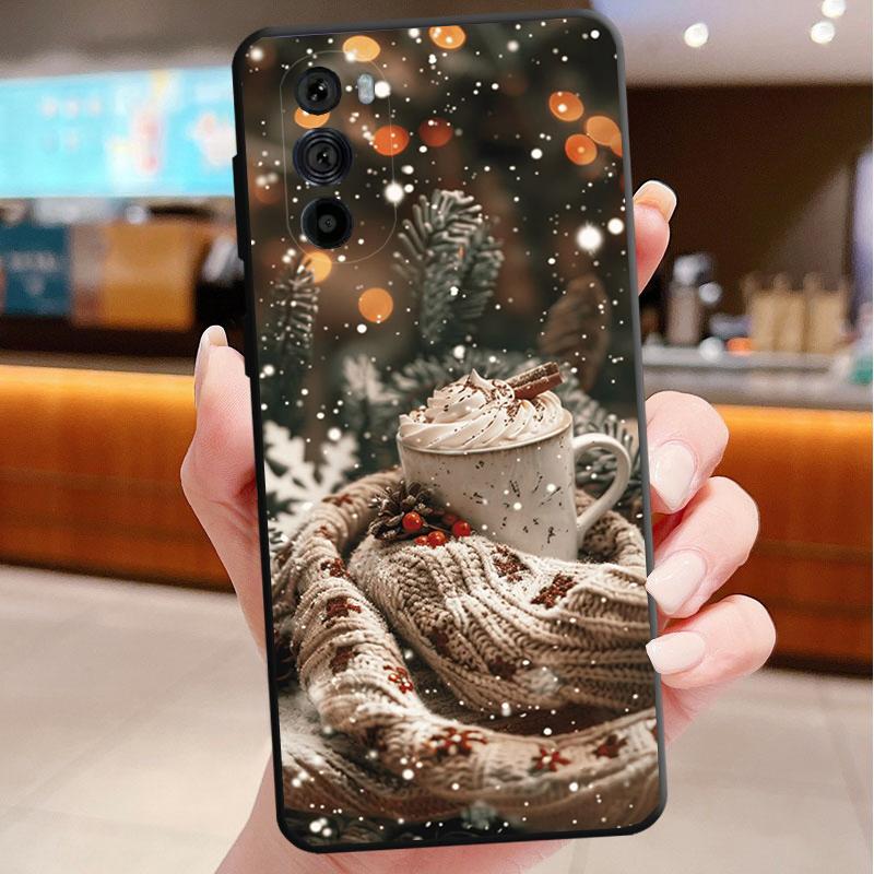 Phone Case For Motorola Edge 50 40 Pro 60 50 40 30 Ultra Neo Fusion Moto G Play G Stylus G Power G Christmas Tree