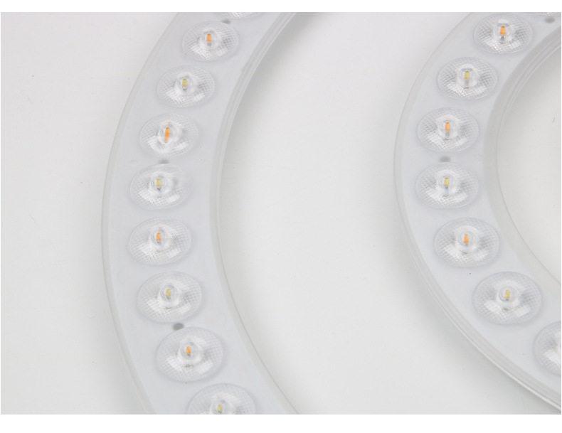 Full Spectrum LED Ceiling Fan Light with Magnetic Base and Wire Clips