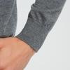 Hengyuanxiang Men's Pure Cashmere Round Neck Thin Sweater