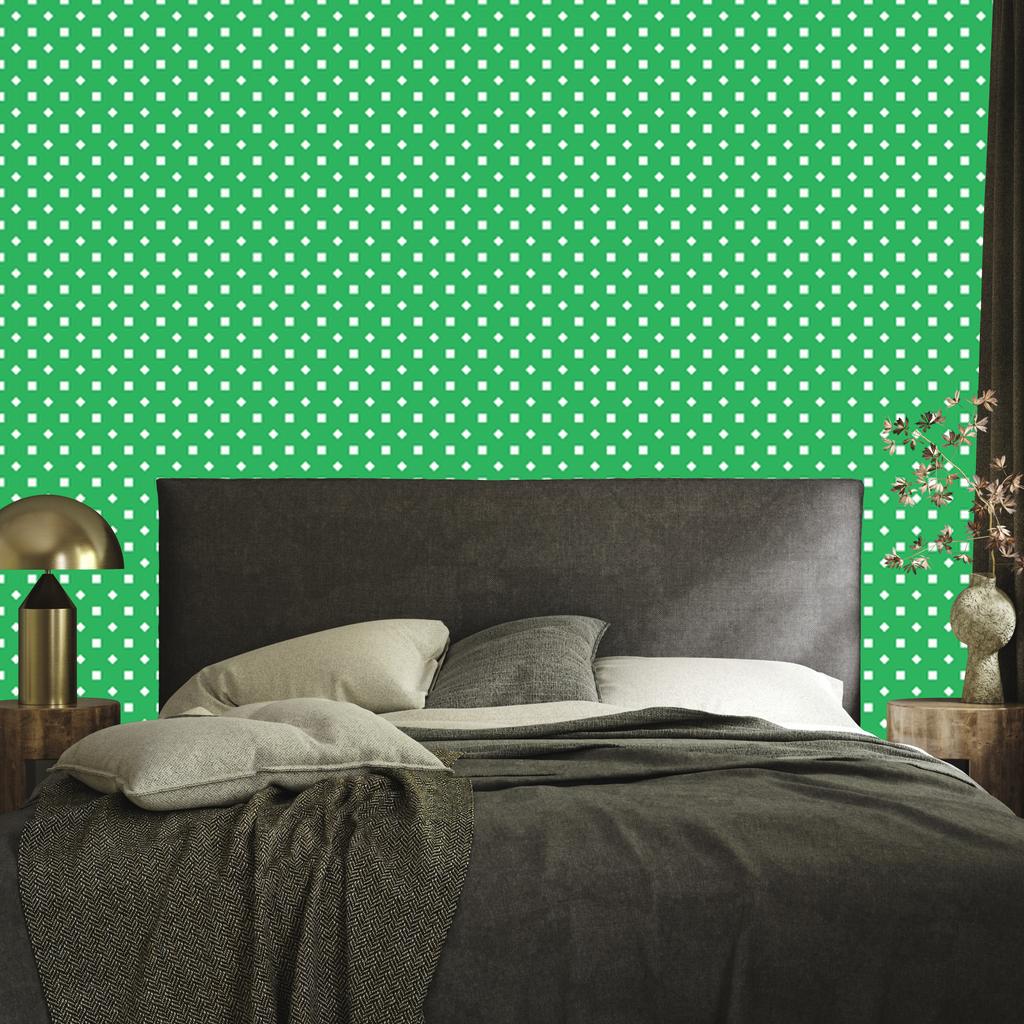 Wallpaper Dots Green, Top Green for Living Room and Bedroom 50x1000