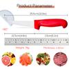 Red Boning Knife Professional Meat Dividing Boning Butcher Meat Slicing Knife Sharp Stainless Steel Compact and Easy To Use Peeling Knife