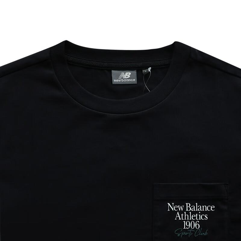 New Balance Retro Sports Collection T Shirt Men's Black 5ED25443-BK