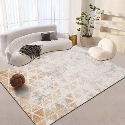 Nordischer Schlichter Stil Große Teppiche für Wohnzimmer Leichter Luxus Dekor Zuhause Rutschfeste Lounge-Bereich Teppiche Schlafzimmer Tatami Kinder Weiche Matten