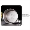 Stainless Steel Coffee Mug Portable Tea Cup High Quality Water Cup  Camping Travel