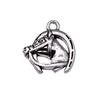 Vintage Horseshoe Charms Alloy Metal Pendants For DIY Jewelry Lucky Themed Accessories