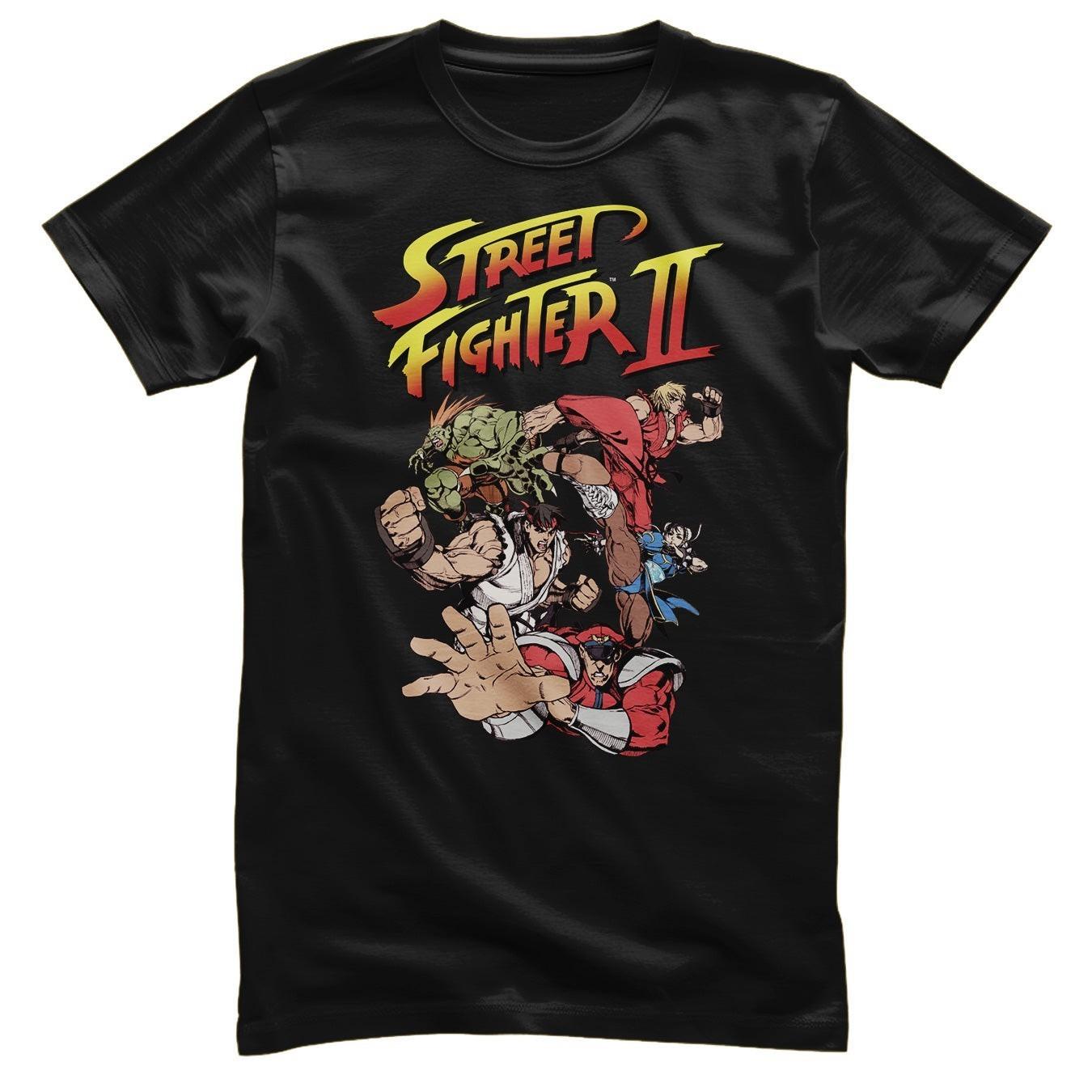 Officially Licensed Street Fighter Street Fighter II Men s T-Shirt M