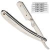 Parker SR1 Folding Razor Sharp and Perfect for Every Shave Stainless Steel Razor for Men (Basic Type/5-Blade Set) (Safe/Lightweight)