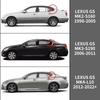 Lexus GS Sun & Rain Visor and Rearview Mirror Shield