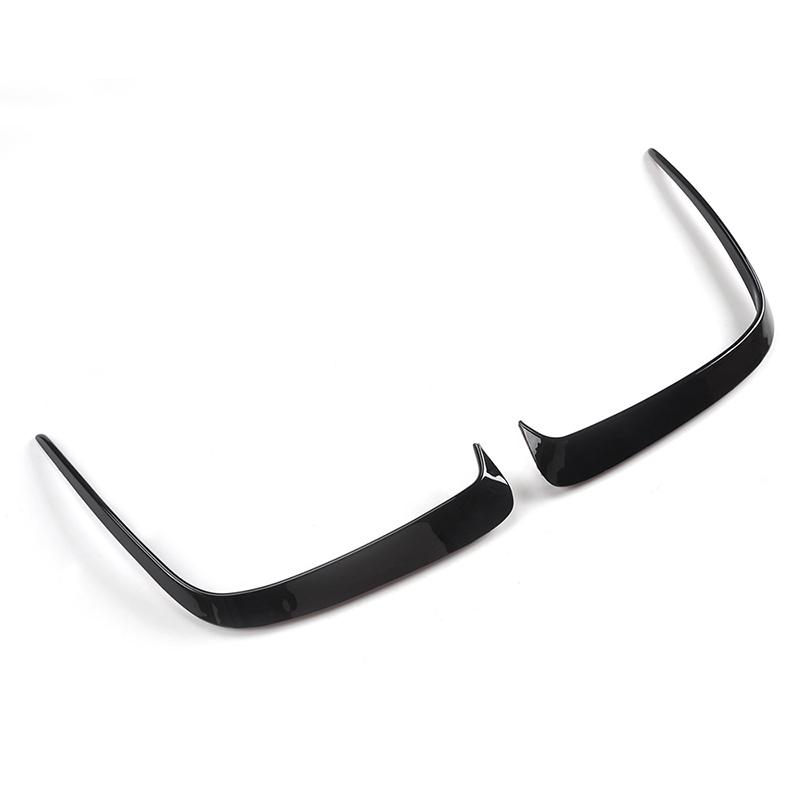 Rhyming Car Rear Bumper Splitter Spoiler Canards Vent Trim Fit For Mercedez Benz W176 A200 A250 A45 AMG Hatchback 2013 -