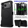 3-lagige Heavy Duty Defender Armor Phoen Hülle für iPhone Air 17 Pro Max 16 E 15 14 Plus 13 Gürtelclip Stoßfeste Schutzhülle