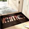 Foot Rug Welcome Floor Mat for Entryway Whitney Houston Bathroom Hallway Carpet Kitchen Water Adsorbed Rugs Fluffy Home Decor