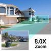 12MP 6K WiFi IP Camera Outdoor 8X Zoom Three Lens Dual Screen Home Security Camera Auto Tracking Mini  CCTV WiFi Surveillance