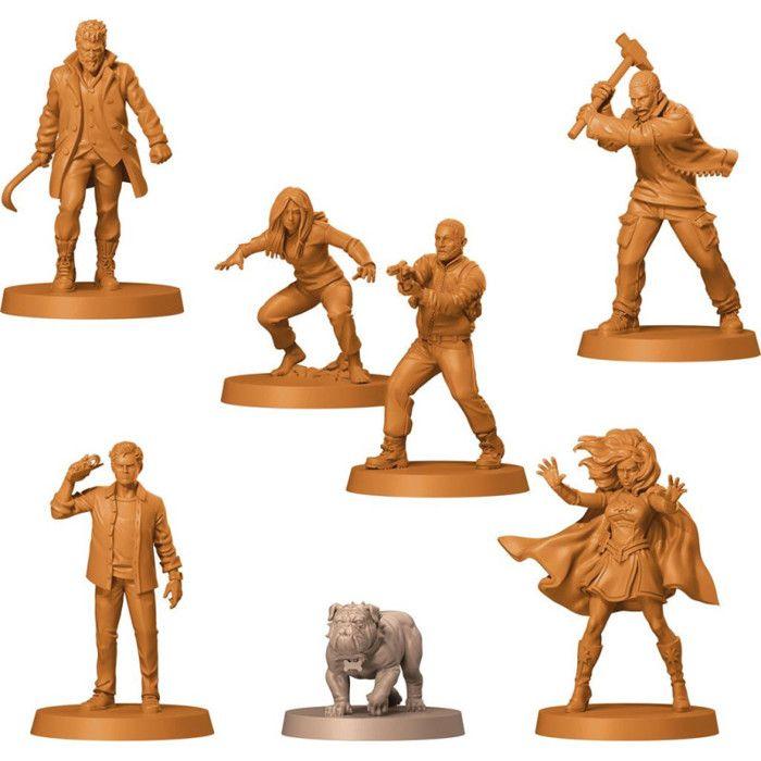 Jeu De Figurines - Zombicide : The Boys - Extension Pack 2 - 7 Figurines - A Partir De 14 Ans