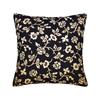 Black White Gold Flower Pillow Case Graphic Pillow Cover For Chair Sofa Home Decor Fashion Cushion Cover