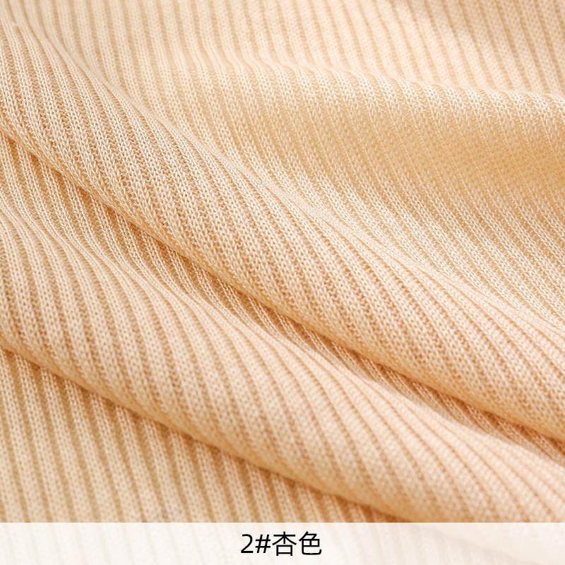 Knit Wool Viscose Soft Rib Autumn Sweater Fabric Material By Half Meters 50*150cm/Piece KA0360