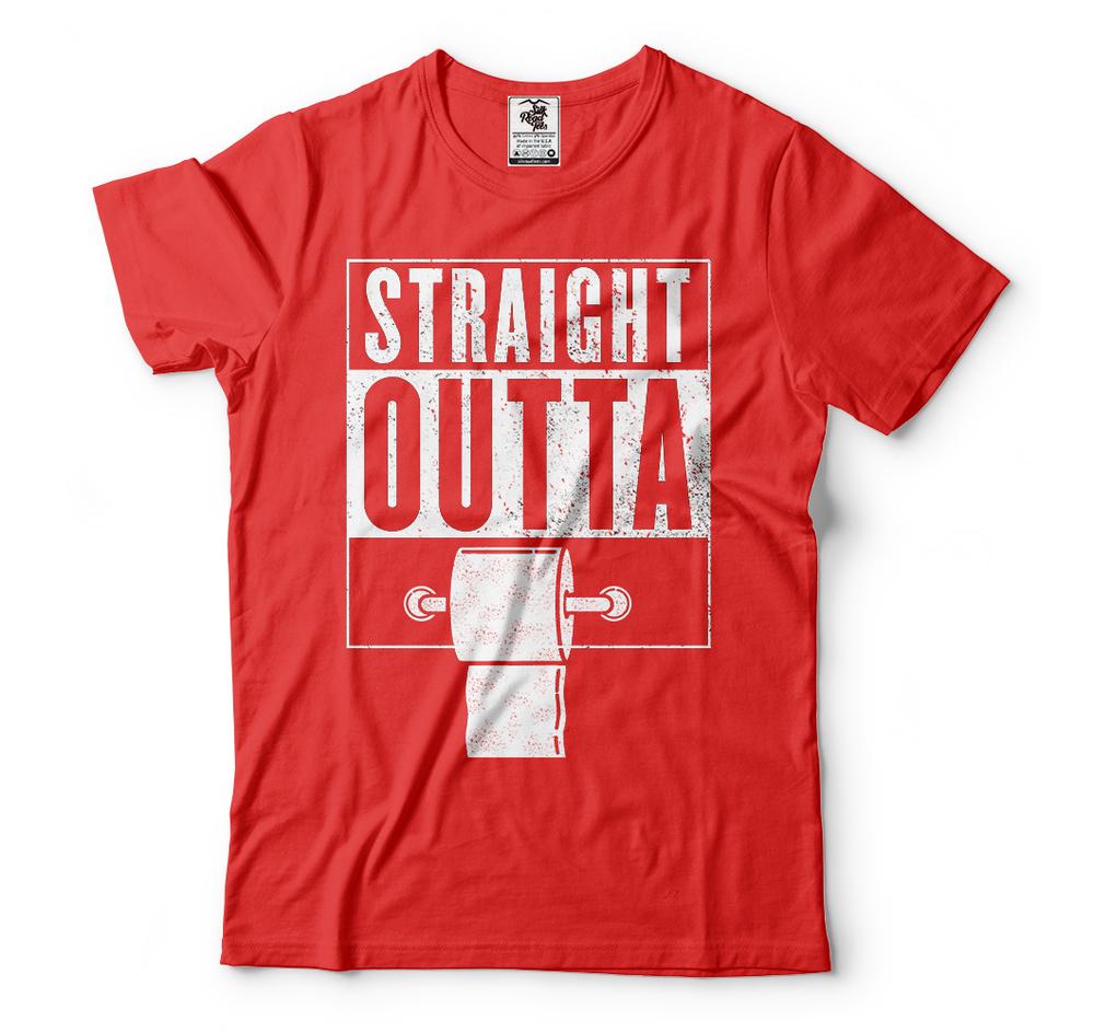 Straight Out Of Toilet Paper Tshirt