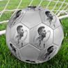1PC Messi Modern Great Size 5 Soccer Ball PrahaIndoor Soccer Ball Colorful All Ages Machine Stitched PVC Competition Ready Durable High-Bounce