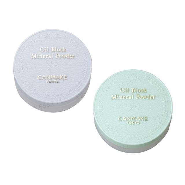 Canmake - Oil Block Mineral Powder C01 Fluffy Mint