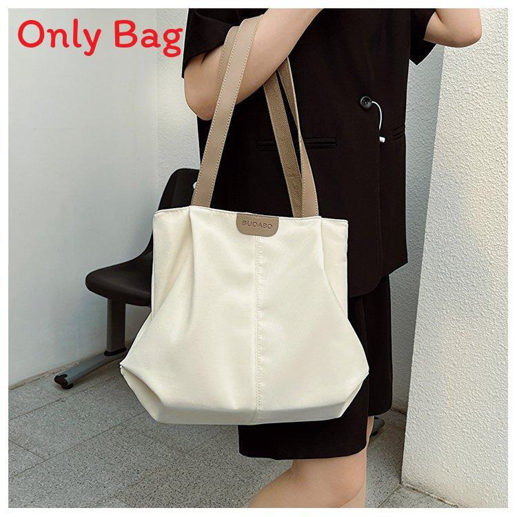 Canvas Tote Bag Women Large Capacity Casual Everyday Shoulder Bag For Daily Use