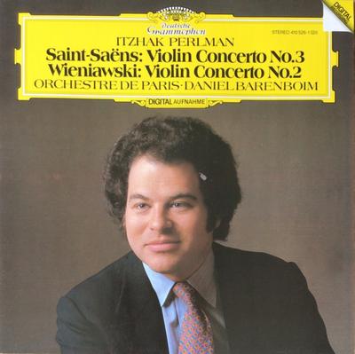 LP Record ITZHAK PERLMAN - CAMILLE SAINT-SAËN - Violin Concerto No.3 / Violin Conce 4105261 Deutsche Grammo 1983 Europe Classical Used