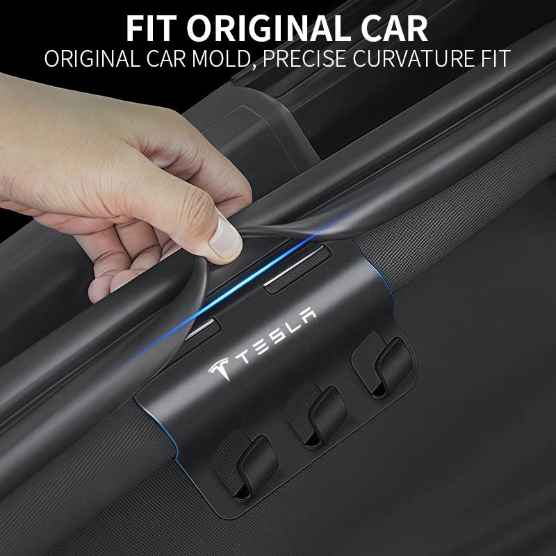 Voor Tesla Model Y Juniper Achterklep Haak Stoel Knop Laadruimte Boodschappentas Houder Paraplu Hanger Opbergruimte Auto Interieur