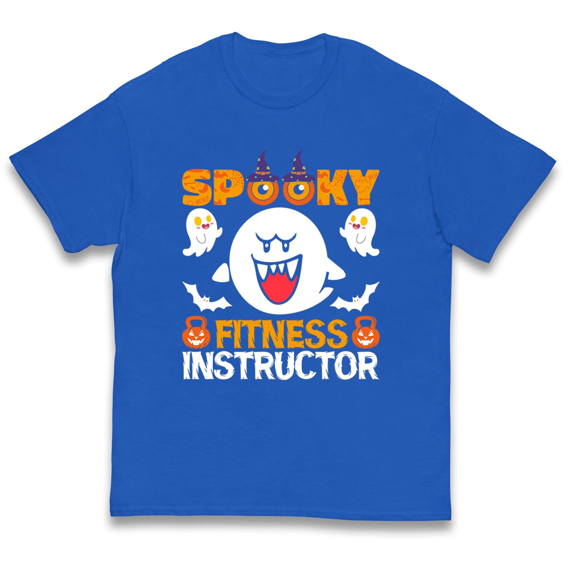 

Spooky Fitness Instructor Halloween Kids T Shirt 160
