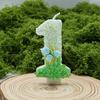 Lily of The Valley Flower Multi-Specification Creative Digital Candle Handmade Cake Decoration Premium Party Children's Year-old Candle