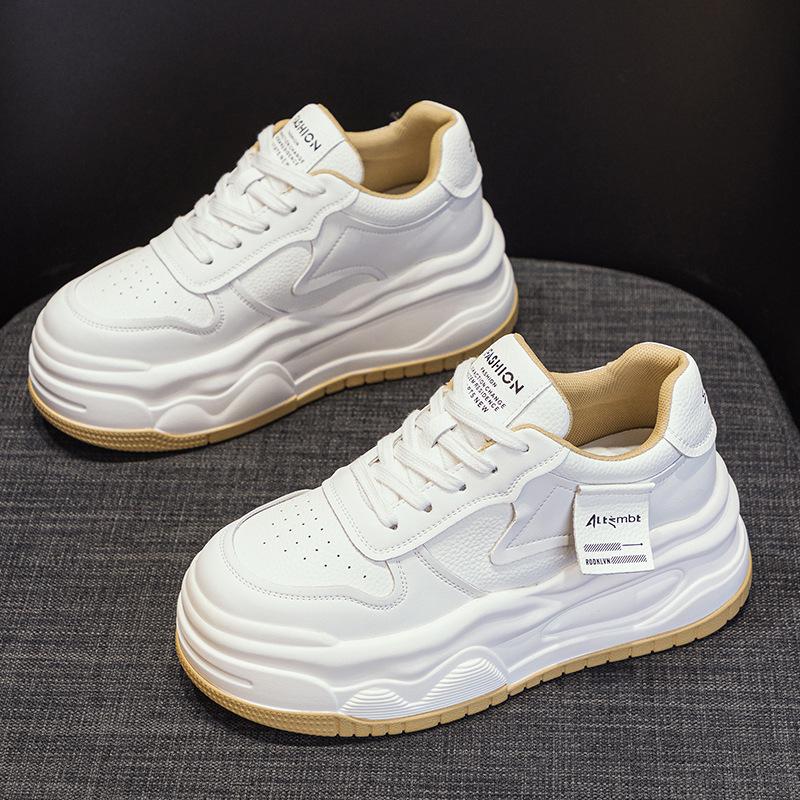 Inner height increase casual women's spring summer new versatile small board shoes muffin platform women's shoes net shoes
