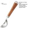 Eisportionierer aus Edelstahl, komfortabler Griff, ergonomisches Design, Schaufel, Dessert-Liebhaber-Werkzeug, Dessert-Momente-Utensil