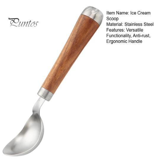 Eisportionierer aus Edelstahl, komfortabler Griff, ergonomisches Design, Schaufel, Dessert-Liebhaber-Werkzeug, Dessert-Momente-Utensil