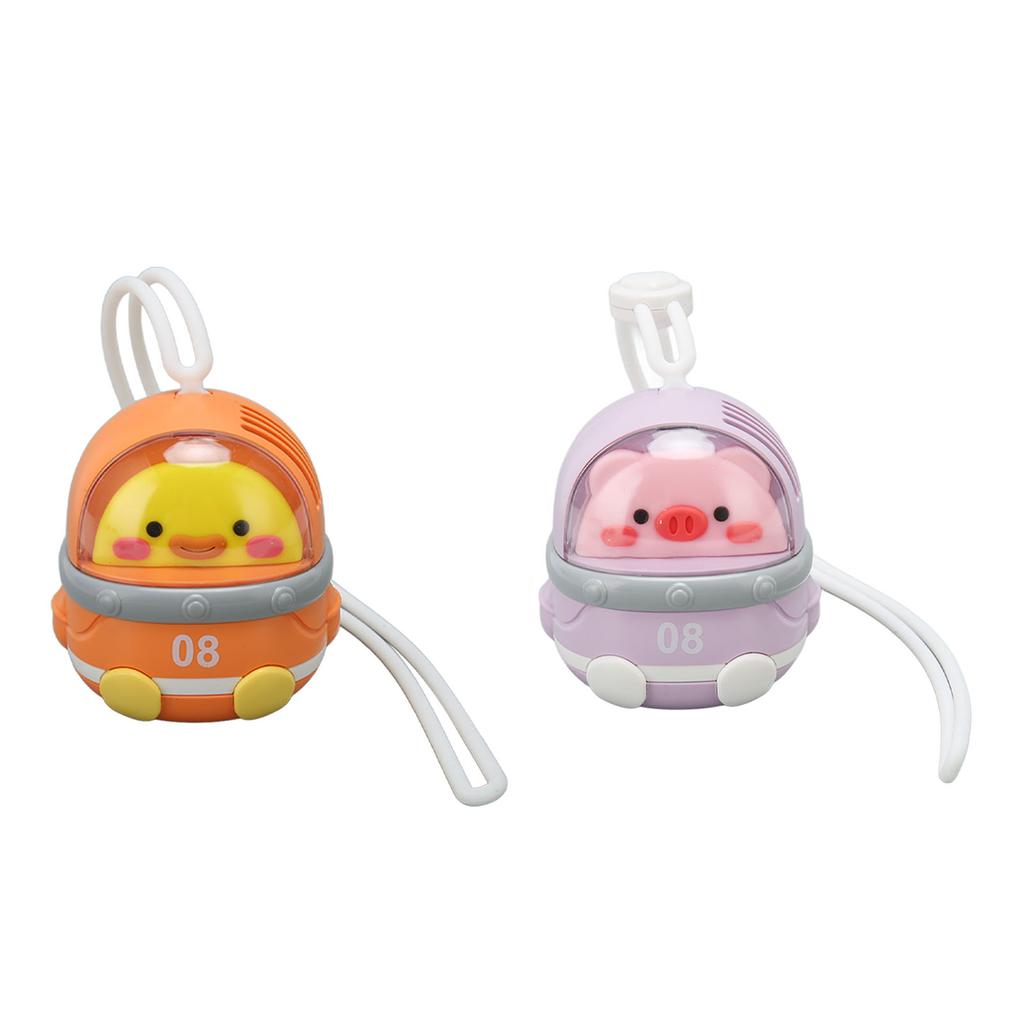 Rechargeable Necklace Fan 3 Levels Adjustable Bladeless USB Portable Mini Hanging Neck Fan with Lany