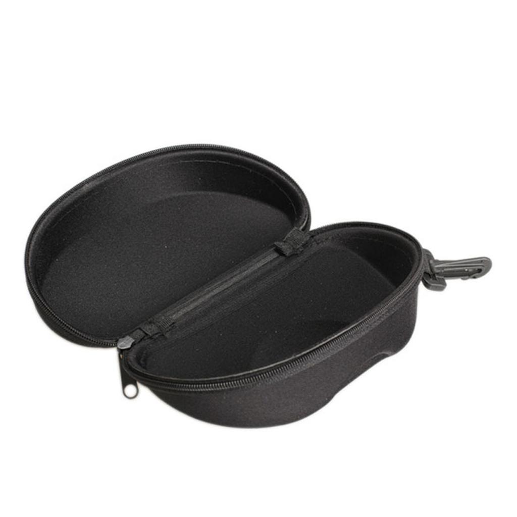 Portable Hard Shell Sunglasses Protector Travel Zipper Eyeglasses Case Hook Suitable For Sunglasses Reading Glasses