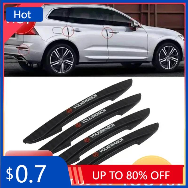 

New Car Door Side Emblem Sticker Protection Decal Decoration for Volkswagen Teramont Santana Tiguan R32 T5 Golf 5 7 Rabbit