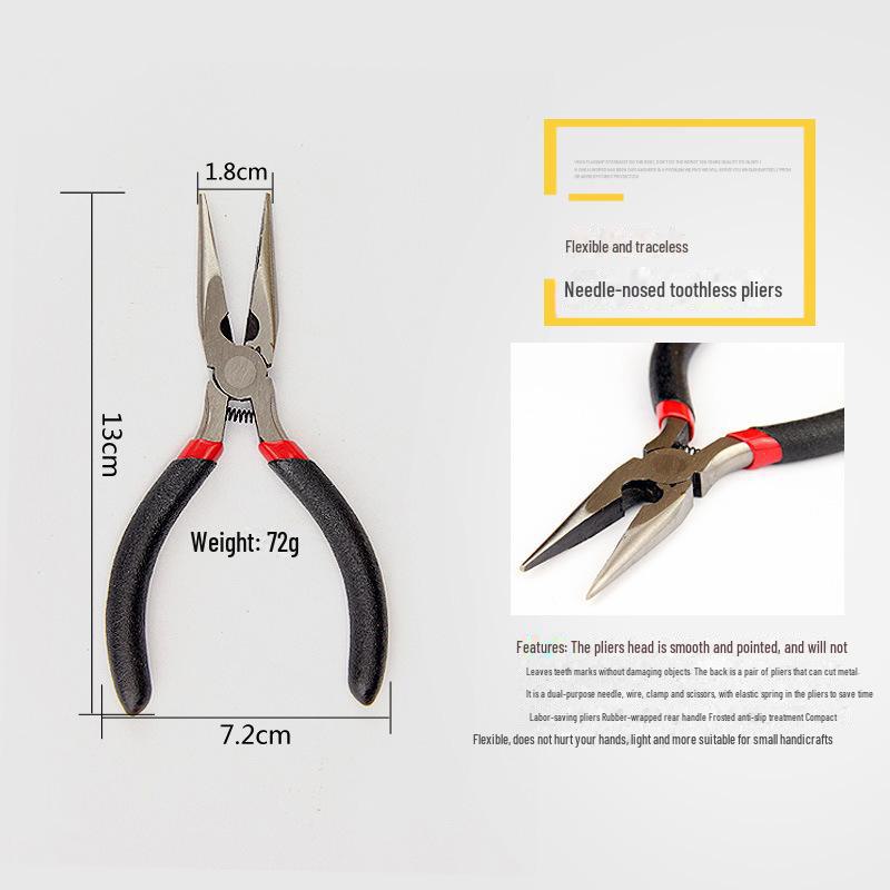 Handmade Mini Needle-Nosed Jewelry Pliers - DIY Craft Tool
