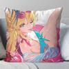Songque Animated Game HHonkai Impact Rd Pillow Case Fashion Square Pillowcase Bedroom Sofa Room Ins Decoration Leisure