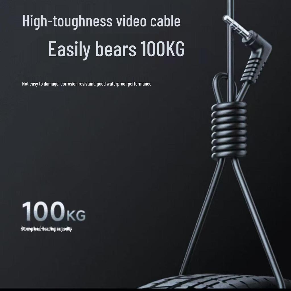 5.0-Inch HD Infrared Underwater Fish Finder with Wide-Angle Probe - Multilingual, Ideal for Ice Fishing and Night Vision