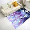 Purple Magic Demon girls group Customized Name Floor Mat Suitable for Kitchen Dining Room Playrooms Balcony Antislip Carpet Office home decor Best for