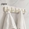 No Drill Wall Hooks Over The Door Hanger Hooks, Foldable Drilling Adhesive Coat Rack, Invisible Space Saving Organizer, for Coats Bags Towels Scarves