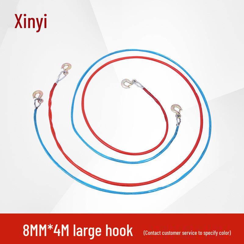 Heavy-Duty Steel Tow Rope for Off-Road and Sedan Rescue
