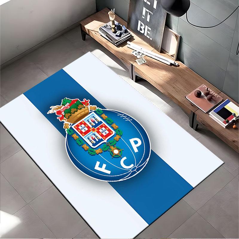 Blue Carpet with FCP Emblem suitable as a non-slip mat for the living room or bedroom sofa