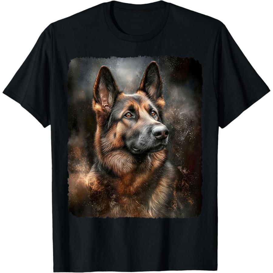 

German Shepherd Dog Design for Dog Lover T-Shirt XXXXXL чорний