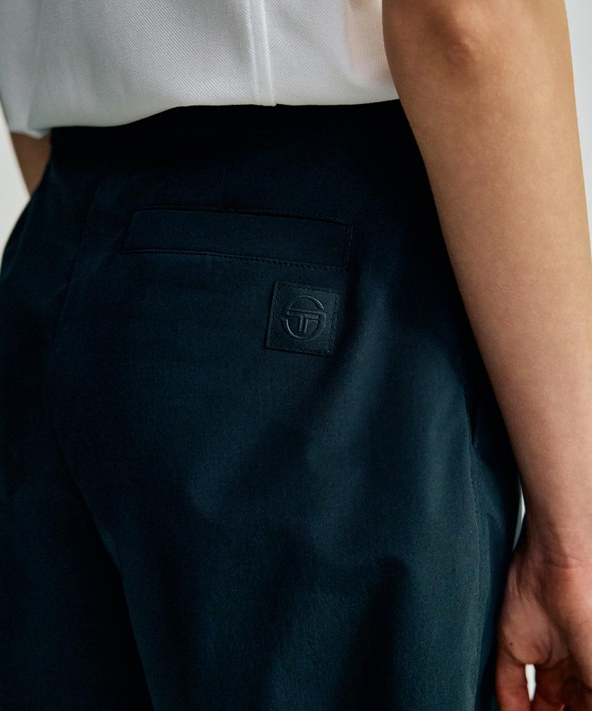 SERGIO TACCHINI W Cotton-Like Woven Bermuda Pants