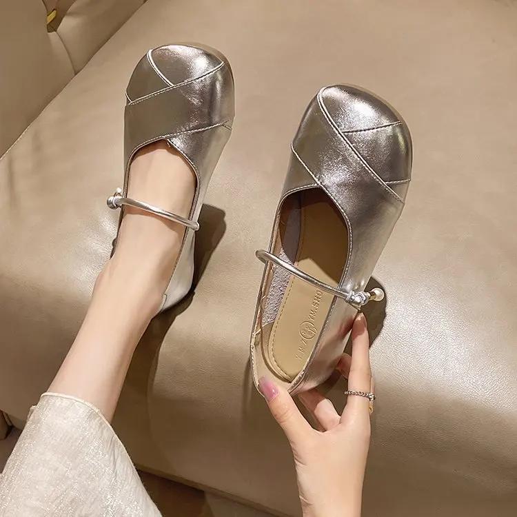 Fashion 2024 New Women Mules Shoes Casual Cozy Low Heels Slippers Walking Sandals Summer Slingback Flip Flops Dress Brand Mujer Slides